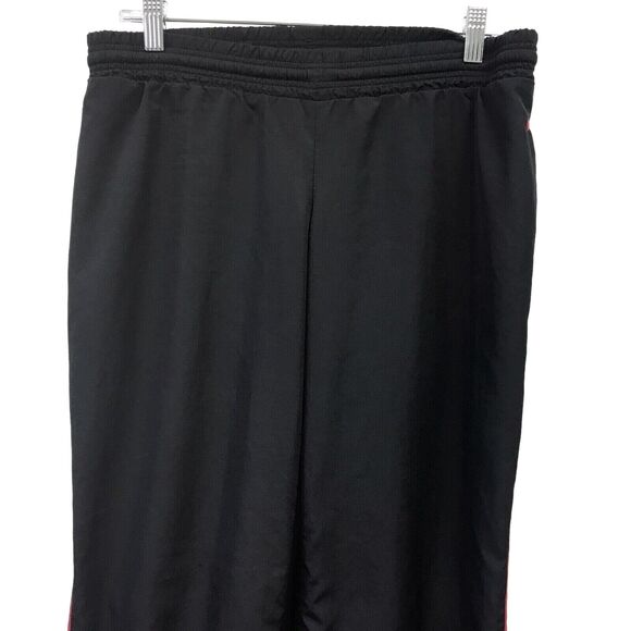 The Athletic Dept Pants Womens Small 4 6 Activewear Black Red Lined - Picture 2 of 9